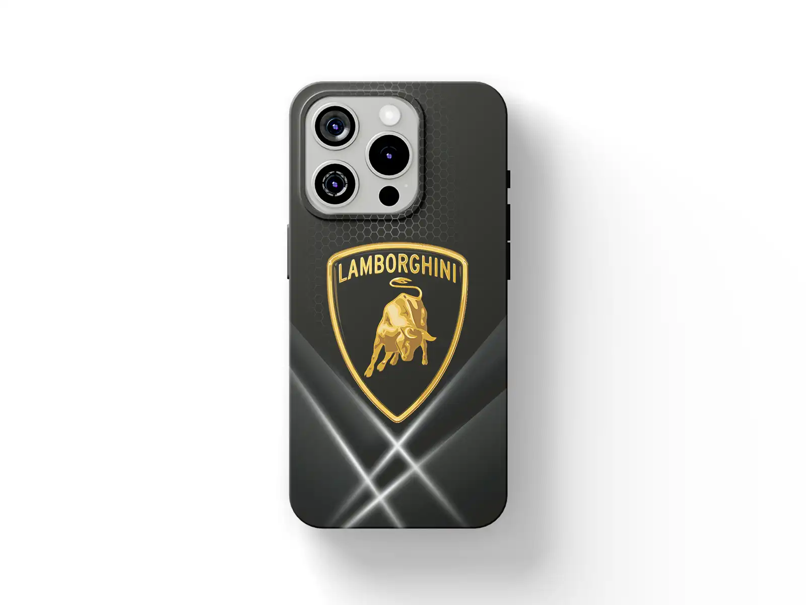 Lamborghini Custodia Cellulare Look Sportivo da Gara